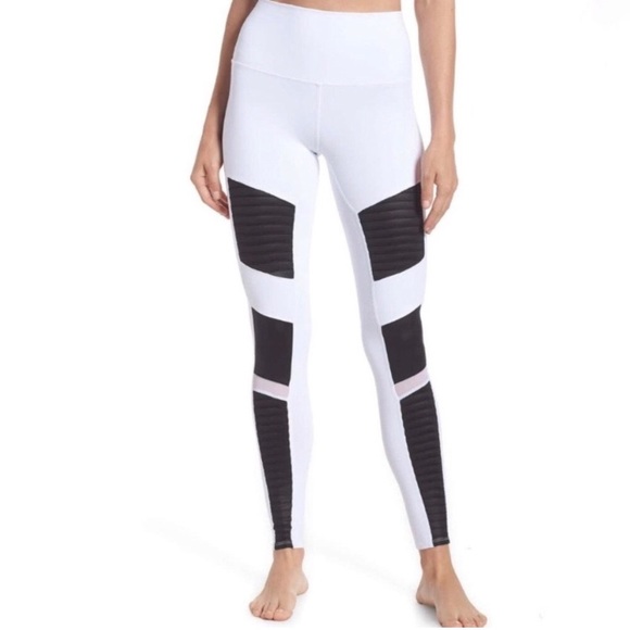 ALO Yoga Pants - ALO Yoga High Waist Moto Leggings Limited Edition